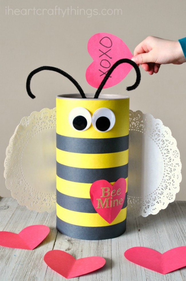 Bumblebee Valentine Box