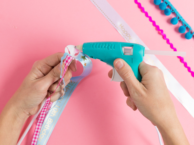 DIY Ribbon Balloons with P-Touch Embellish Elite - Design Improvised