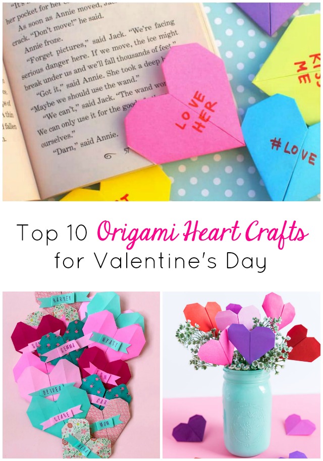 Paper Heart Decorations for Fun Holiday Decor - DIY Candy