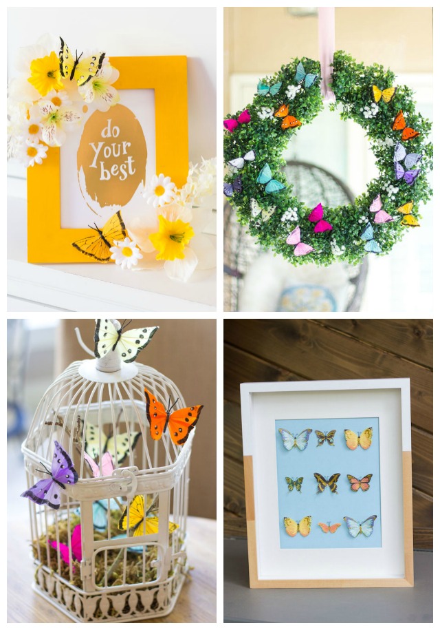 HOW TO MAKE REALISTIC BUTTERFLY?, DIY DECOR IDEAS