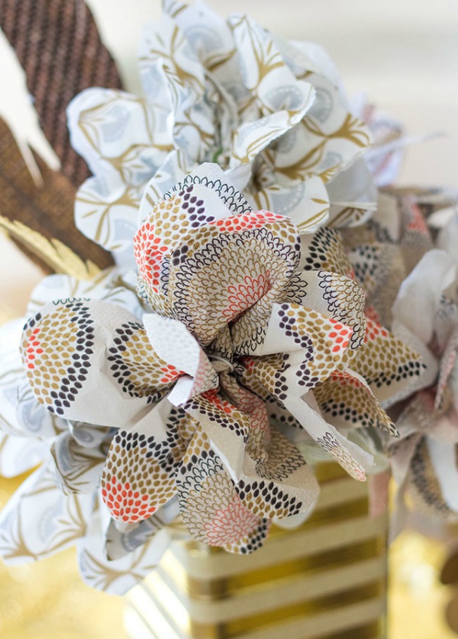 DIY Napkin Flowers