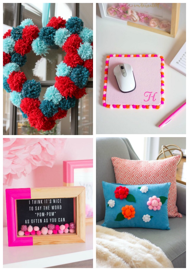 16 Pom-Pom Decor Crafts to Try in Your Home