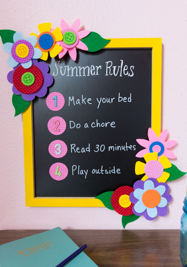 Kids Summer Rules at Home