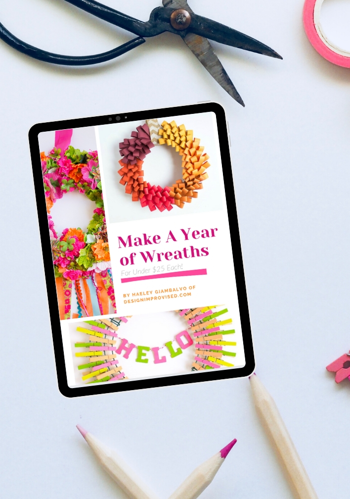 Make a Year of DIY Wreaths – New Ebook!