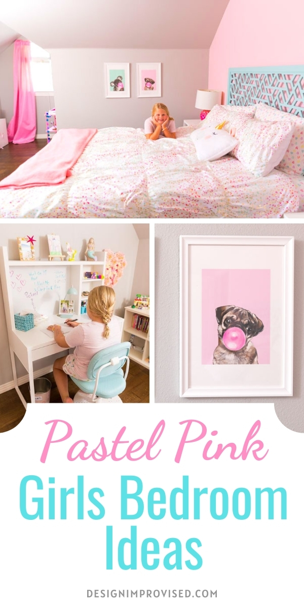 Pastel Pink Girls Bedroom Ideas