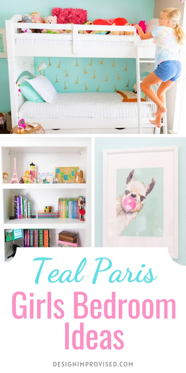 Paris Themed Girls Bedroom Decor