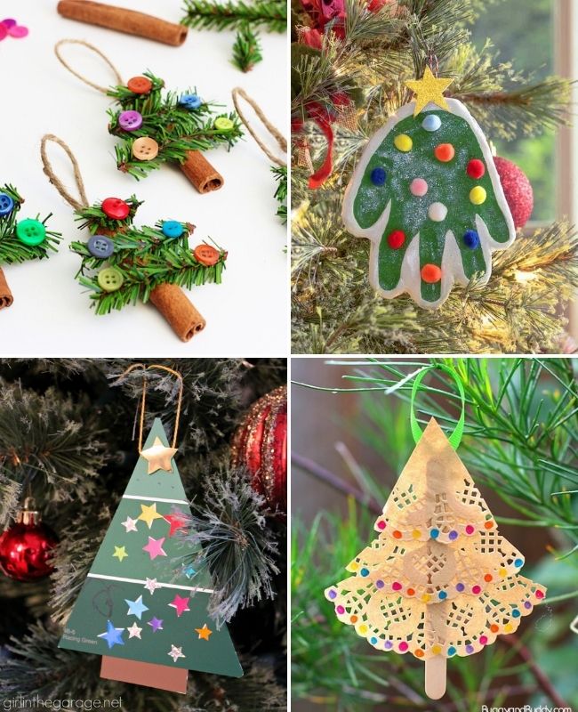 Painted Clothespin Christmas Ornaments - Happy Hooligans