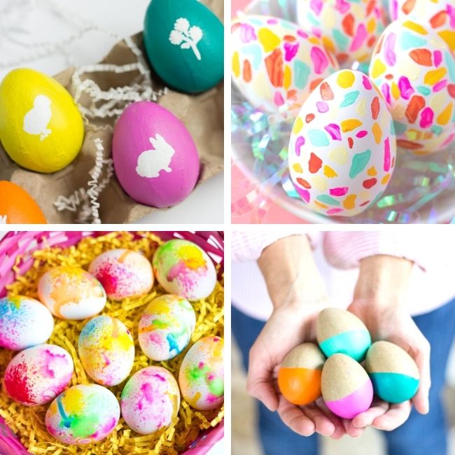 Painted Easter egg design ideas