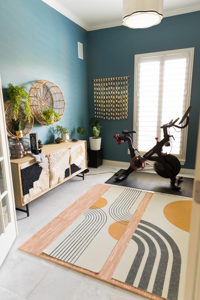 Peloton workout room ideas