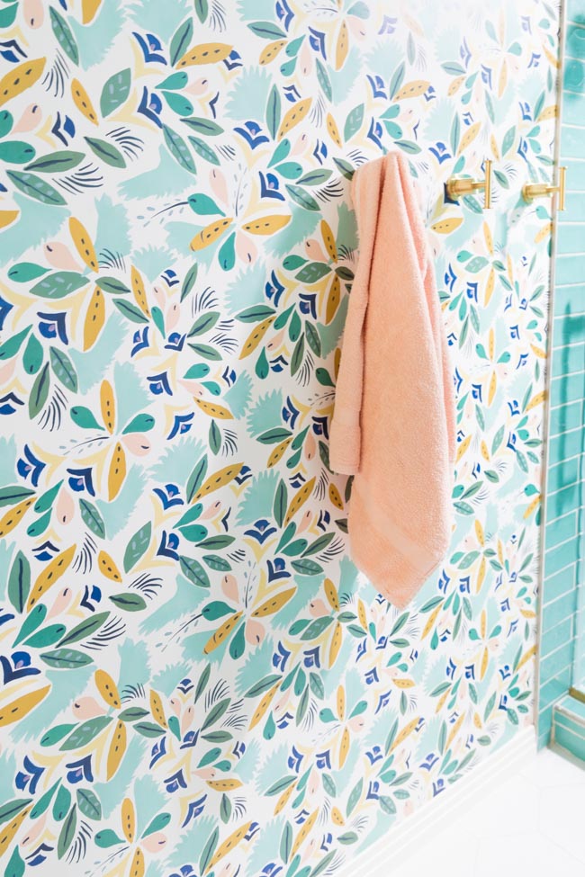 Anthropologie floral wallpaper