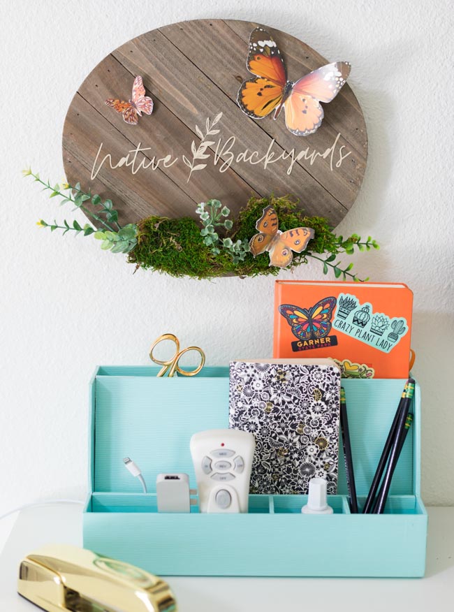 DIY nature wall art