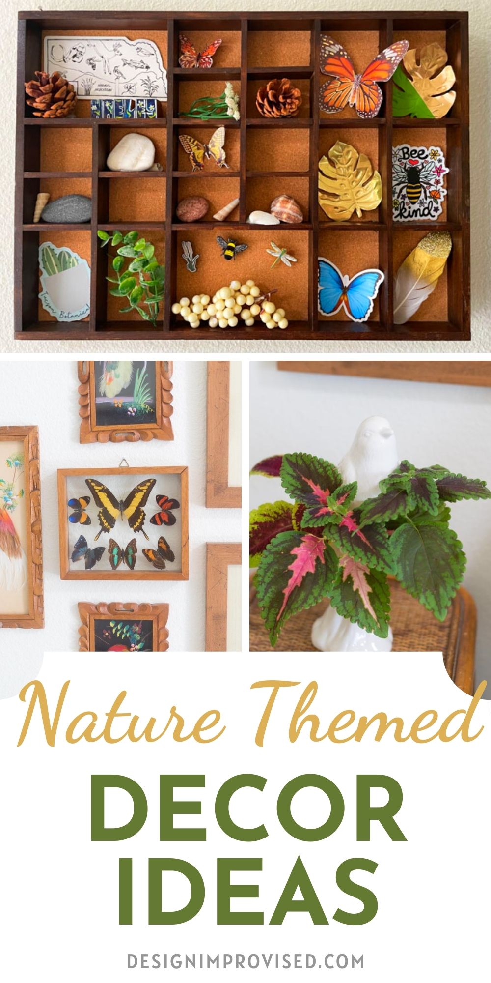 Nature Inspired Decor Ideas Design Improvised