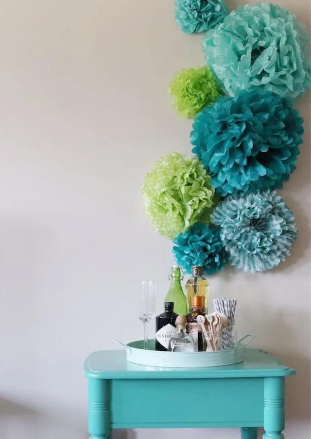 DIY pom-poms 