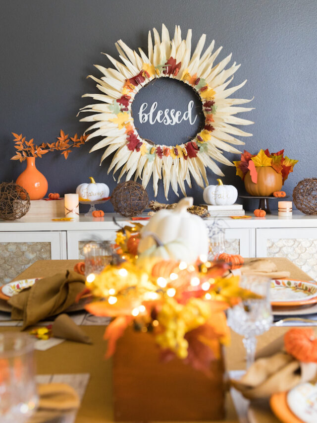 7 Easy Thanksgiving Table Ideas