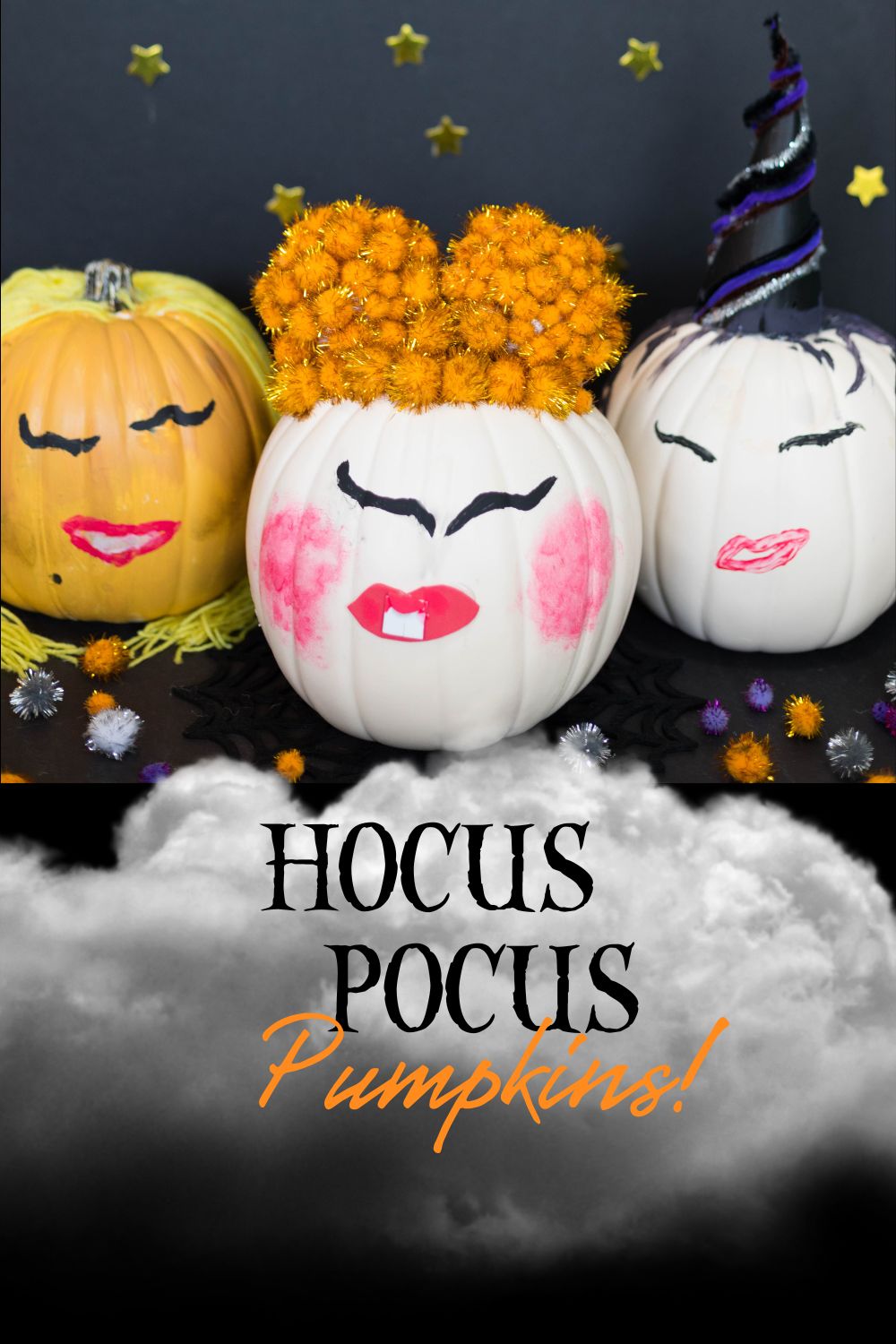 Make these Hocus Pocus Pumpkins Design Improvised