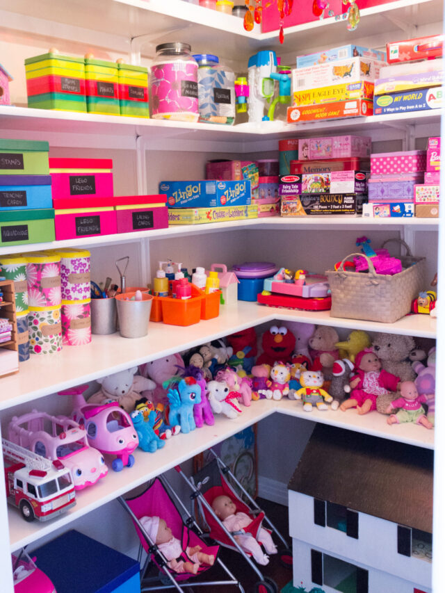5 Simple Ideas for Storing Toys!