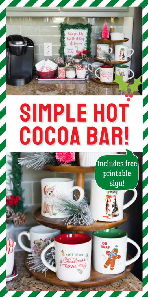 Easy Hot Cocoa Bar Ideas - from Somewhat Simple