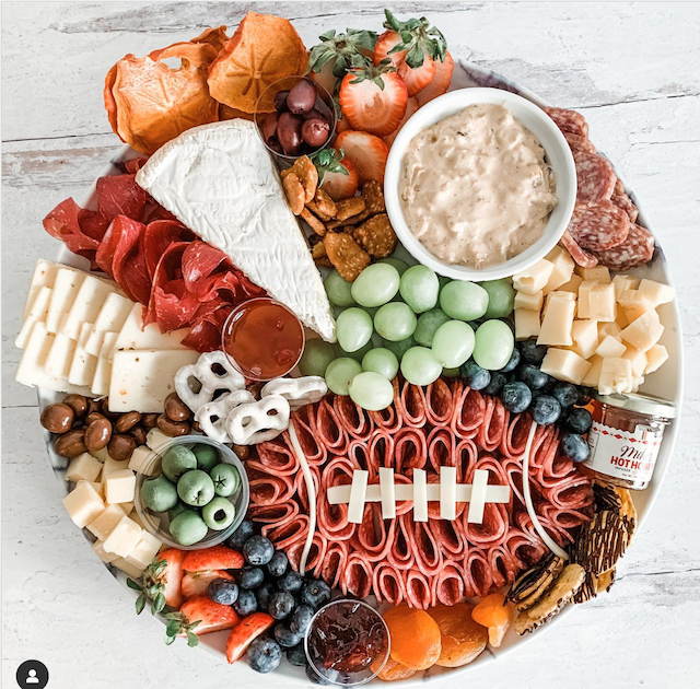 Game Day Charcuterie Board