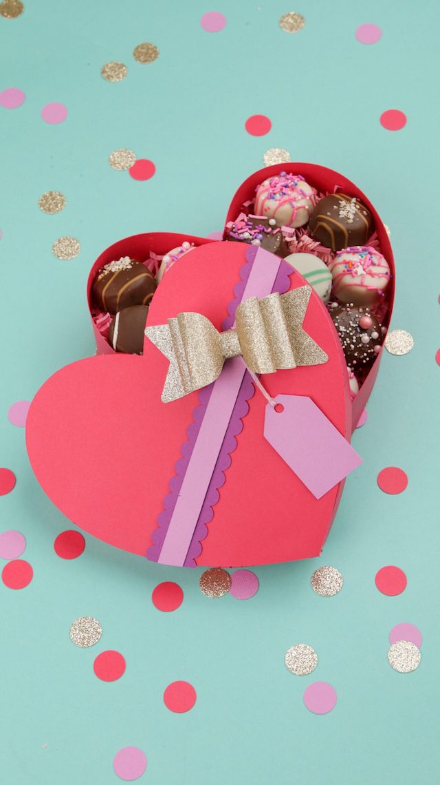 3d Heart Shaped Valentines Box