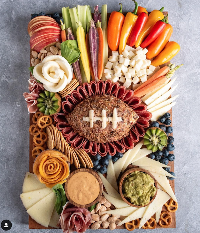 Super Bowl Weekend charcuterie board