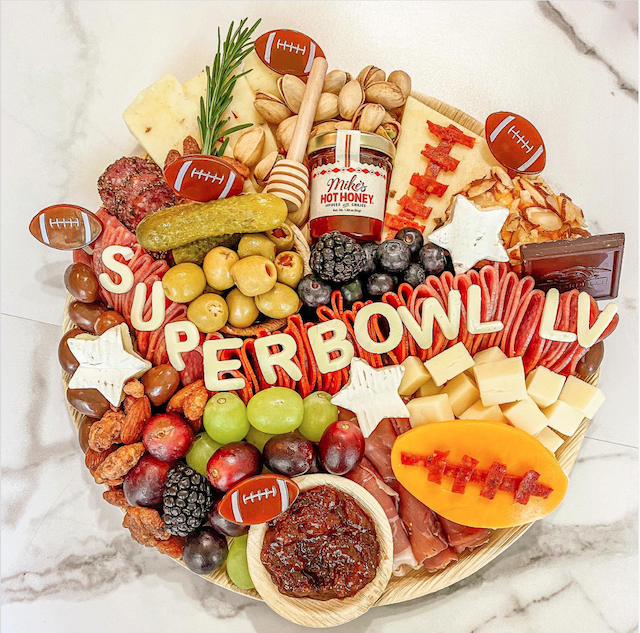 Super Bowl Charcuterie Board • Hip Foodie Mom