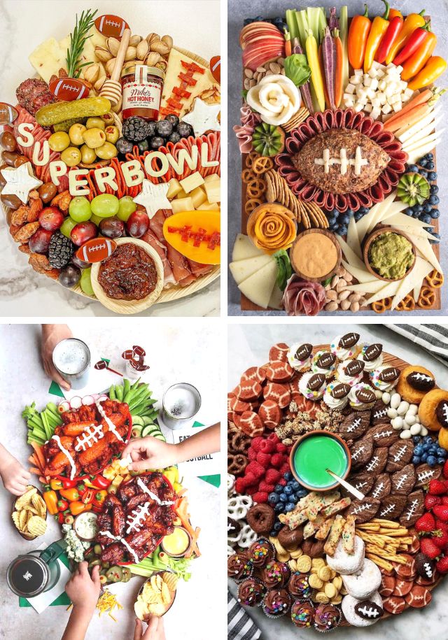 20 AMAZING Super Bowl Charcuterie Board Ideas