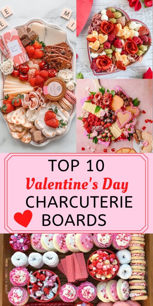 Delicious Valentine's Charcuterie Board