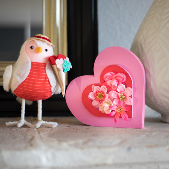 DIY Valentine Wooden Hearts Craft – kerricreates