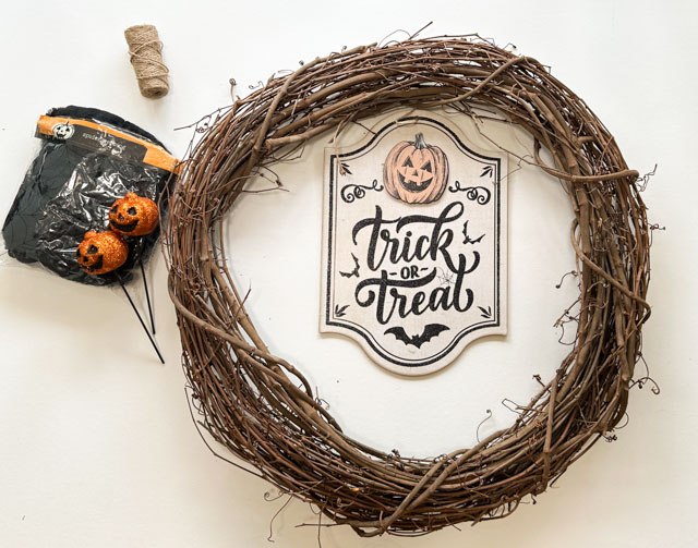 Dollar tree Halloween craft supplies