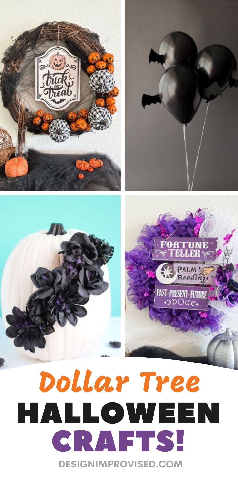 Top 10 Dollar Tree Halloween Crafts Design Improvised