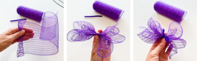 How to Make a Deco Mesh Bow